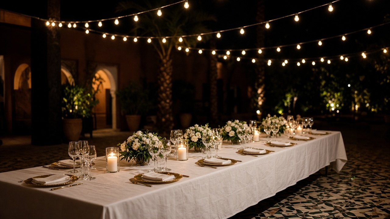 Réception mariage Marrakech